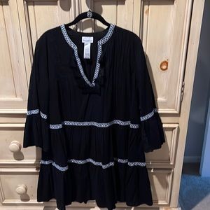 Tommy Bahama black dress size large